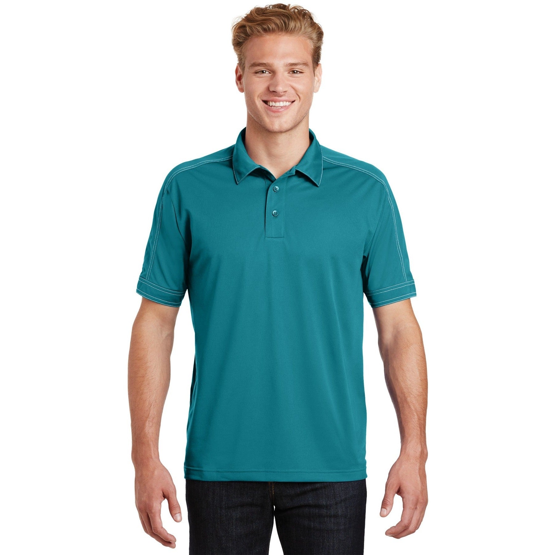 Sport-Tek-Sport-Tek® Contrast Stitch Micropique Sport-Wick® Polo. ST659-MedTech-2